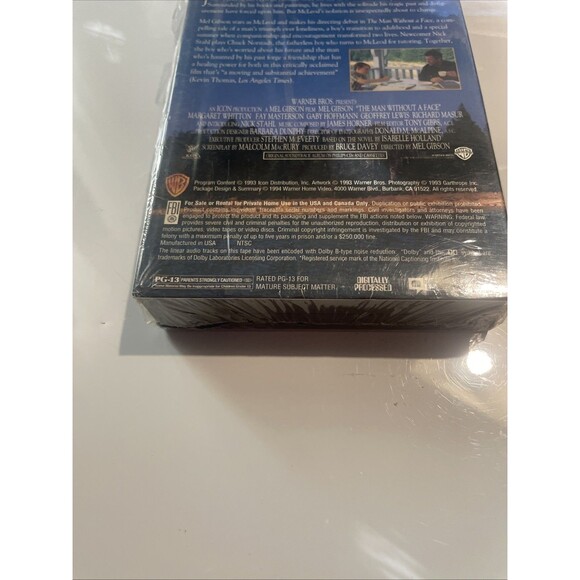 The Man Without A Face VHS - Picture 5 of 6